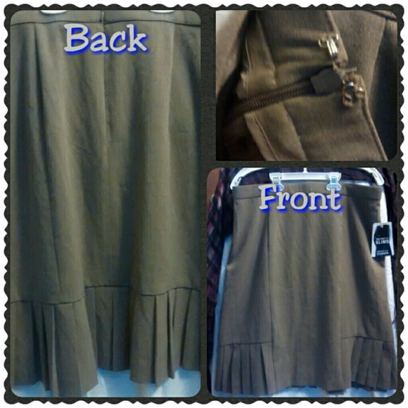 🆕 Pleated pencil skirt - Picture 1 of 4