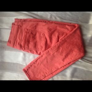 Gap legging Jean/polka dots