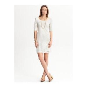 Silver Banana Republic Dress