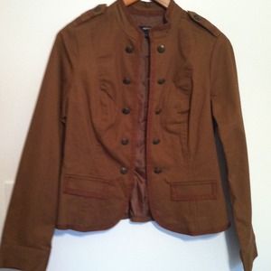 Military Brown fully lined jacket
