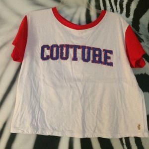 Juicy Couture sequin tee shirt