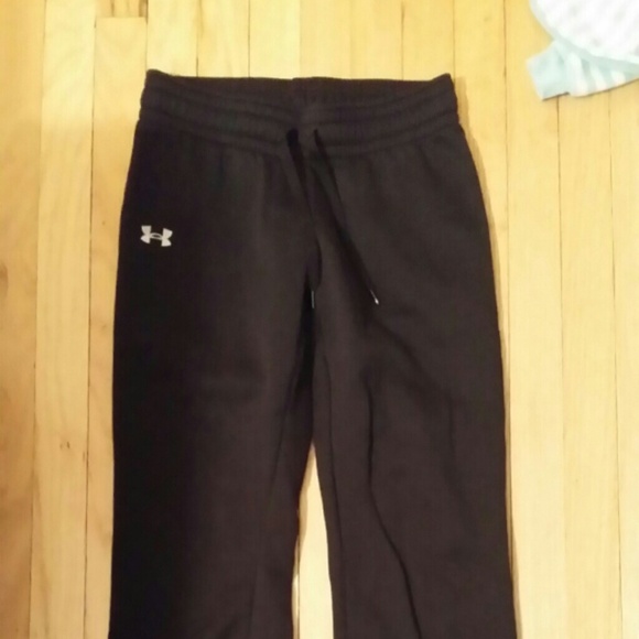 Under Armour sweat pants.