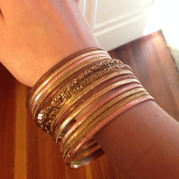Rose Gold Bangles