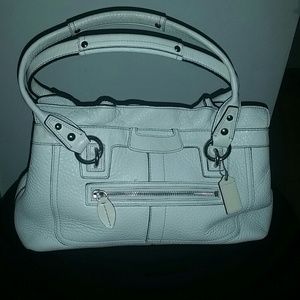 Coach Penelope leather handbag with pink lining