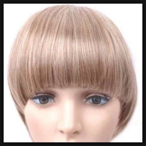Accessories - Clip In Blonde Bangs