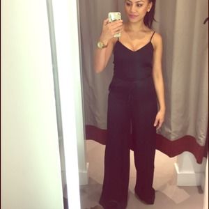 H&M black jumpsuit size 4 NEW!