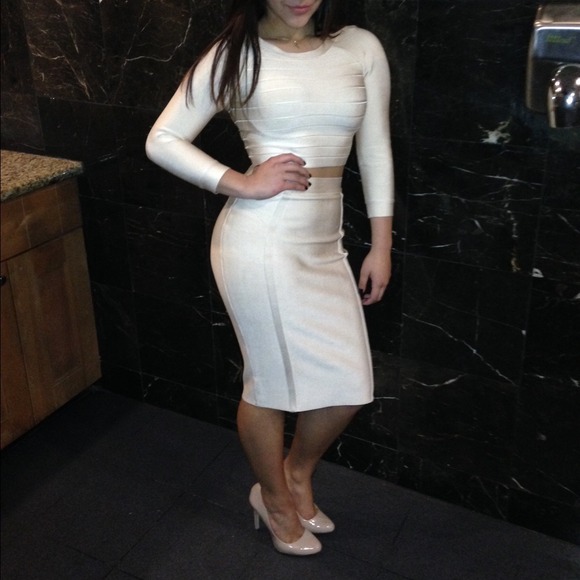 House of CB Bruna bandage long sleeved 2 piece
