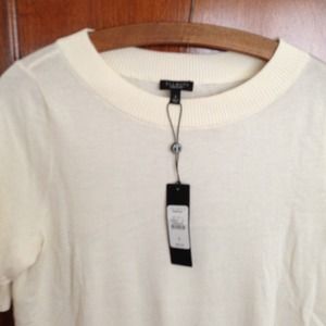 NWT Talbots Ivory Sweater