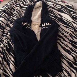 Hollister fur lined jacket