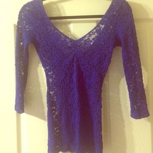 Cobalt Blue Lace