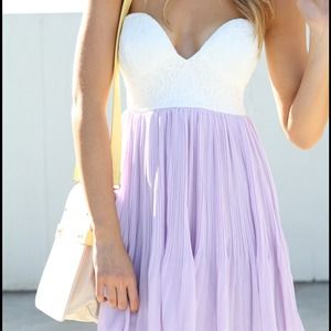 ON HOLD Sabo Skirt lavender tea dress