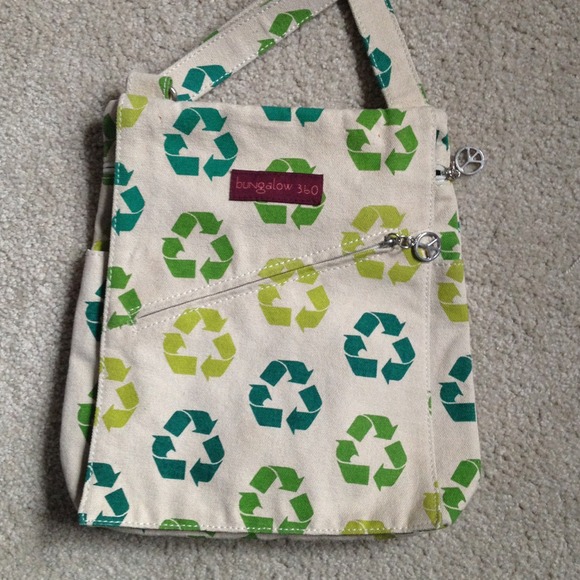 Bungalow 360 Recycle Symbol Purse