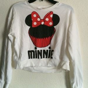 Minnie Mouse cupcake sweater