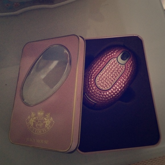 Juicy couture pink bling mouse