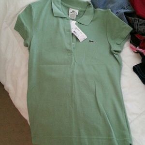 Lacoste never worn with tags shitrt