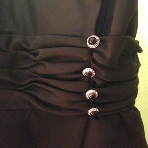 Victor Costa Dresses - Victor Costa 80s Little Black Formal Dress Victor Costa Dresses - Victor Costa 80s Little Black Formal Dress