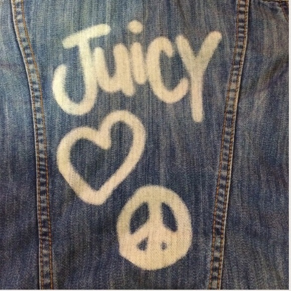Juicy couture jean jacket💗😘
