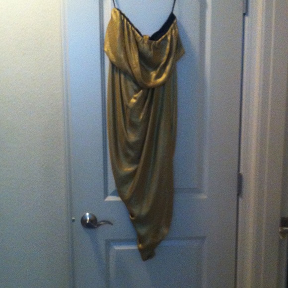 Gold Grecian Dress