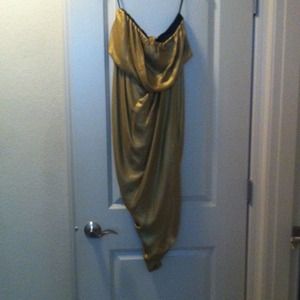 Gold Grecian Dress