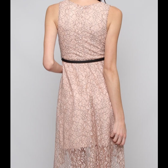 Hi- Lo Lace Dress - Picture 3 of 3