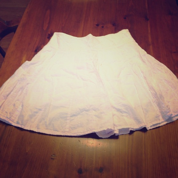 Pastel pink skirt