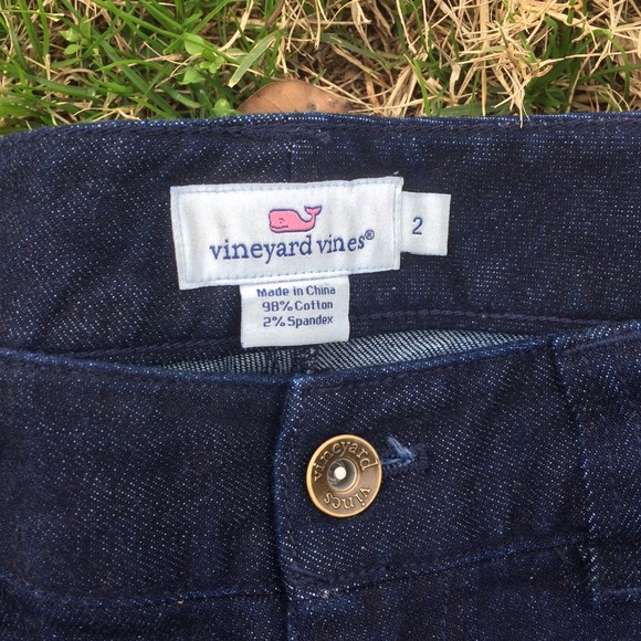 Vineyard Vines Nantucket Dark Wash Jeans - Picture 2 of 4