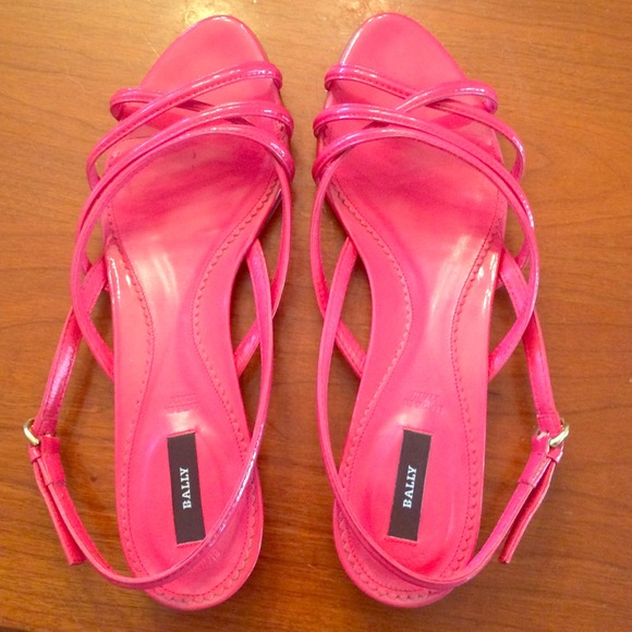 Pink Bally dress sandals