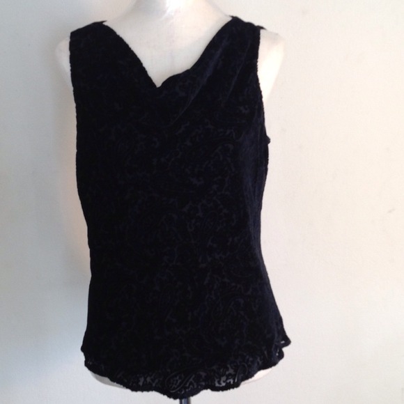 Charter Club Tops - Charter Clue Black Top