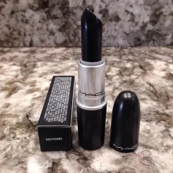 Mac limited edition hautecore black lipstick