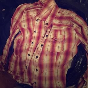 Hollister button up size Small