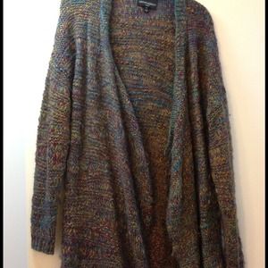 Knit multi color sweater ..gorgeous. SALE!