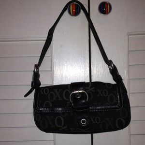 Black XO purse