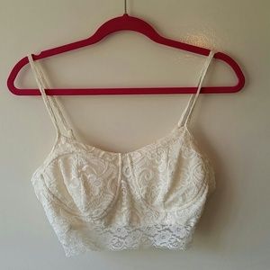 White Lace Bralette