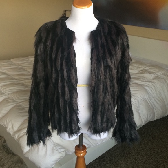 Nasty Gal Jackets & Blazers - Nastygal faux fur jacket