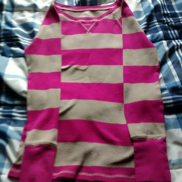 Old navy pink and nude thermal
