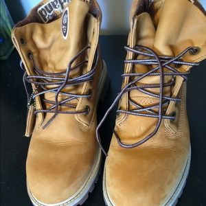 Timberland boots.