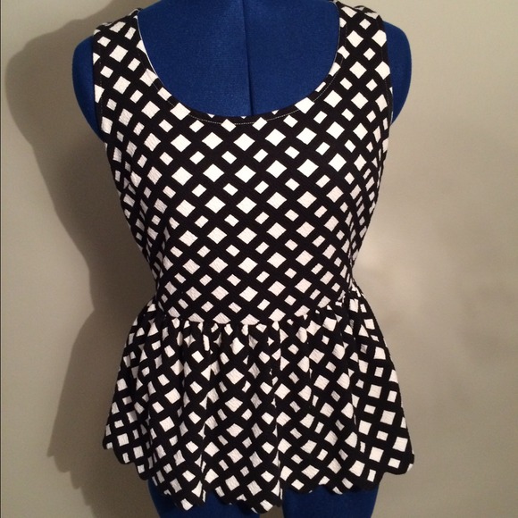 Anthropologie peplum top