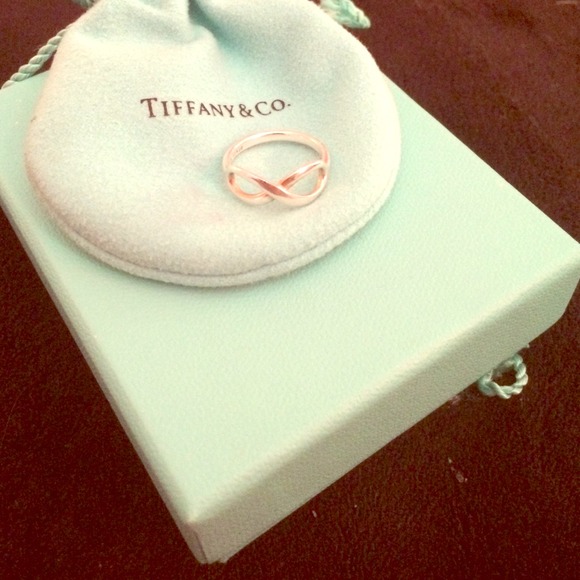 Silver infinity ring