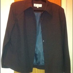 2 piece suit, charcoal color. NWT