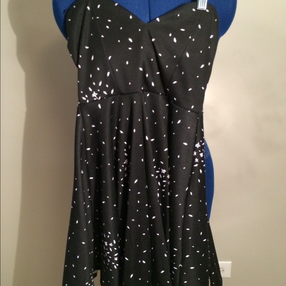 Strapless urban outfitters dress