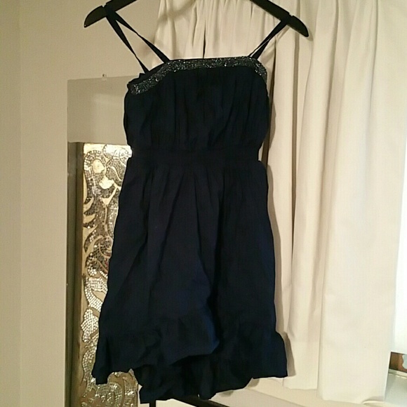 Navy blue dress