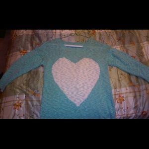 Heart fall sweater
