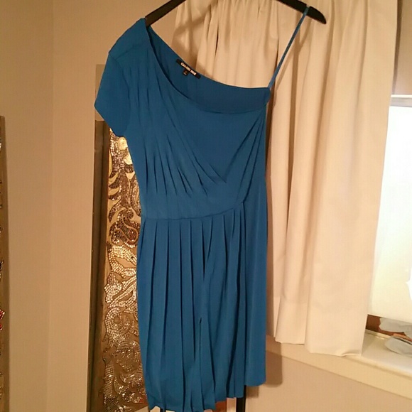 Blue dress