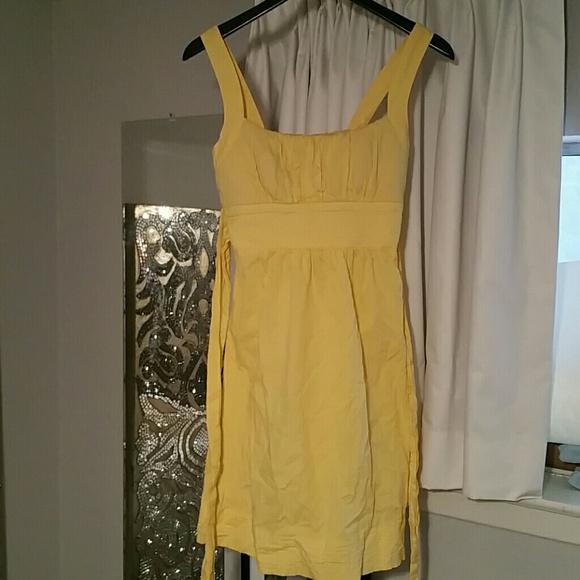 Yellow sun dress