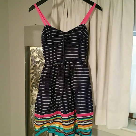 Navy blue dress