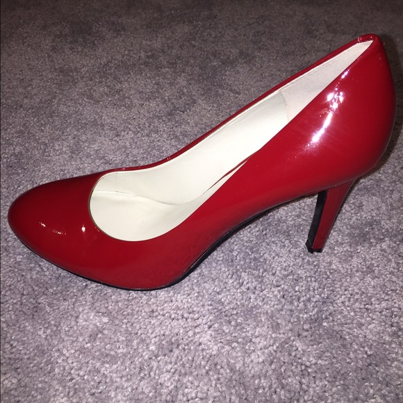Red Patent Leather Heels