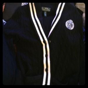 Ralph Lauren Active Equestrian Cardigan L