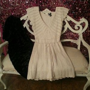 Ivory Crochet dress