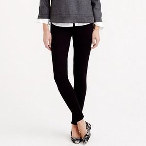 J. CREW PIXIE PANT-KNIT LEGGINGS BLACK SIZE 2R