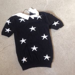 Zara knit star top